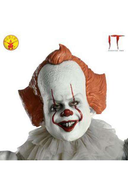 Pennywise Vinyl Adult Mask - Costume Market