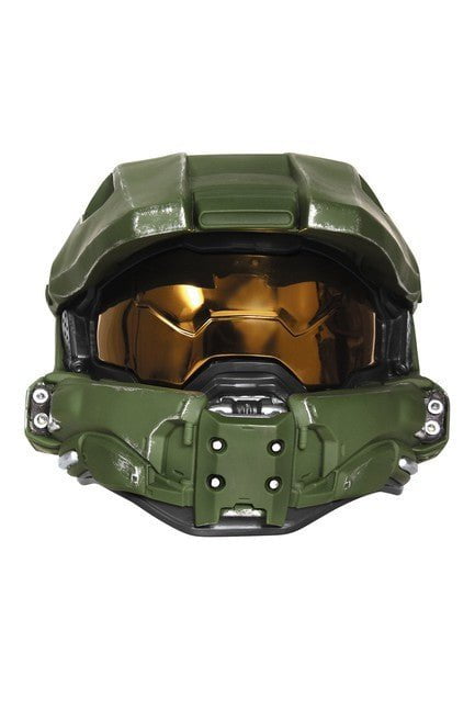 Master Chief Adult Light-Up Deluxe Helmet - Costume Market