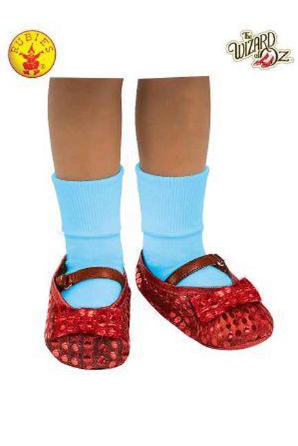 Dorothy Sequin Child Shoe Covers