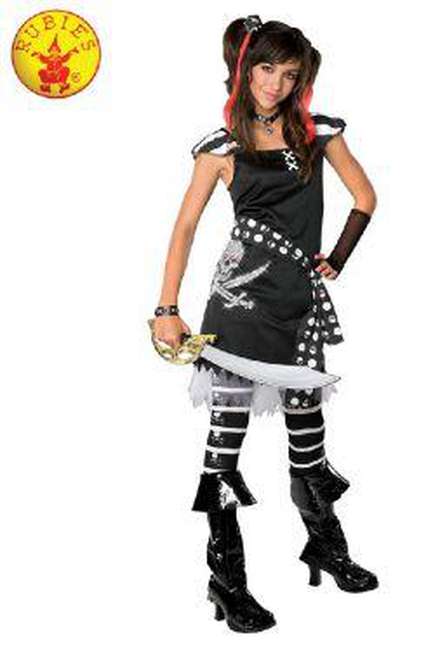 Scarlet Pirate Teen Costume