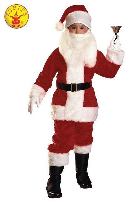 Santa Suit Plush Child Costume