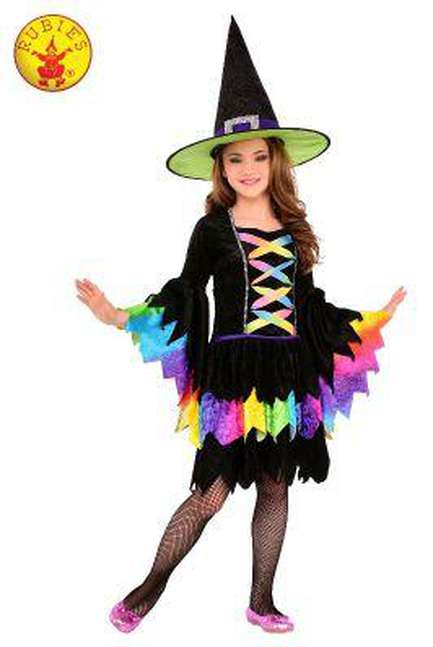 Rainbow Witch Child Costume - Costume Market