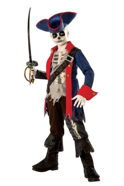 Captain Bones Pirate Child Costume - Costume Market