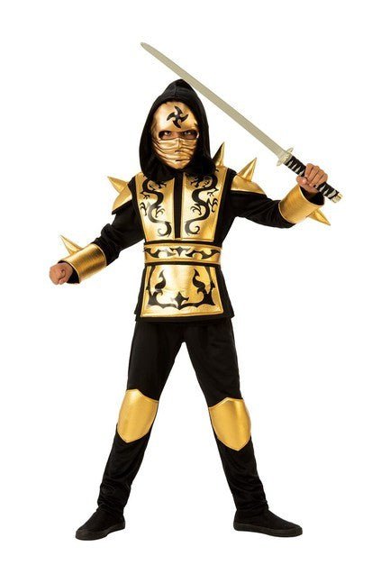 Gold Ninja Child Costume - Costume Market