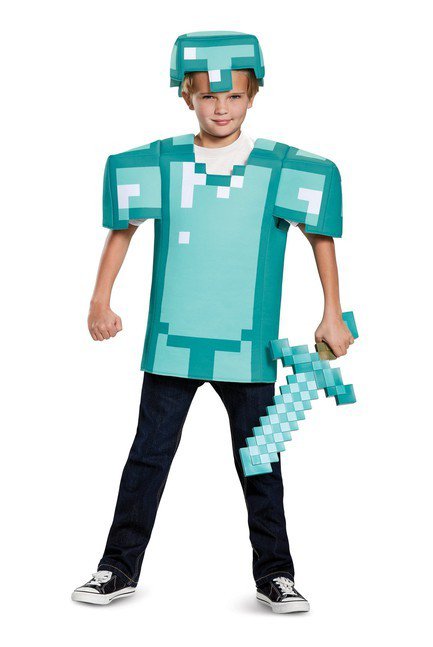 Minecraft Armor Classic Costume Child - Costume Market