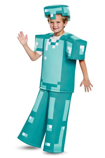 Minecraft Armor Prestige Costume Child - Costume Market