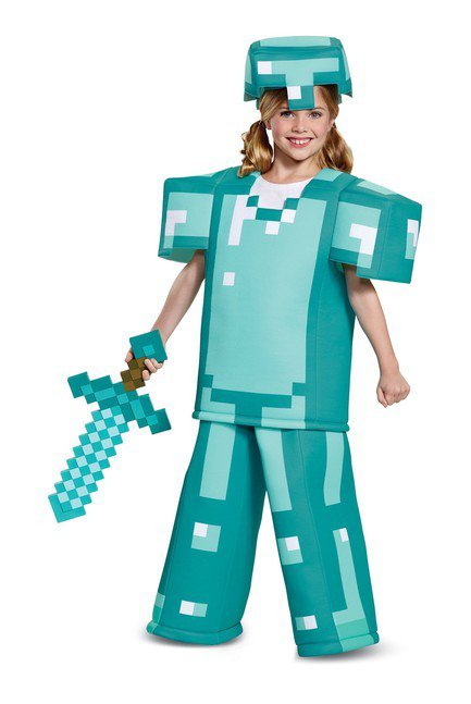 Minecraft Armor Prestige Costume Child - Costume Market