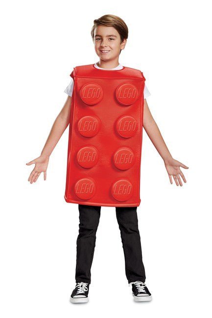 Lego Red Brick Child Costume - Costume Market