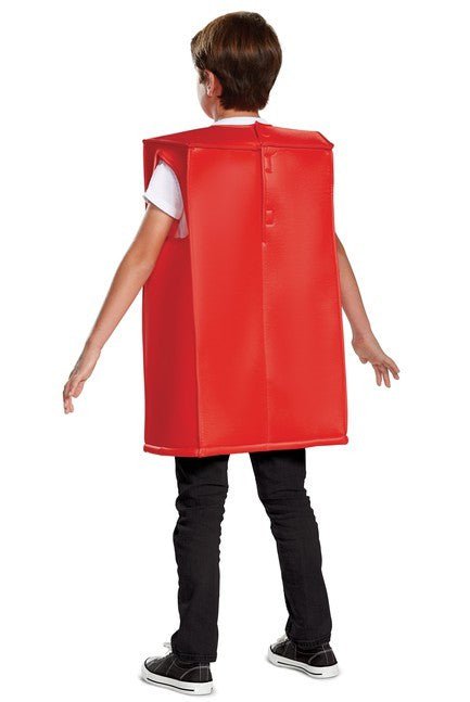 Lego Red Brick Child Costume - Costume Market