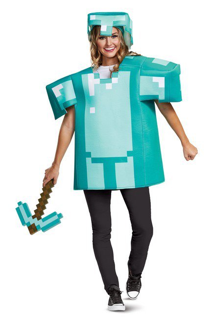 Minecraft Armor Classic Costume Adult - Costume Market
