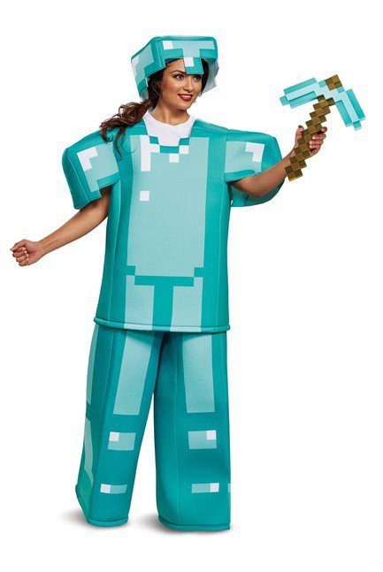 Minecraft Armor Prestige Costume Adult - Costume Market