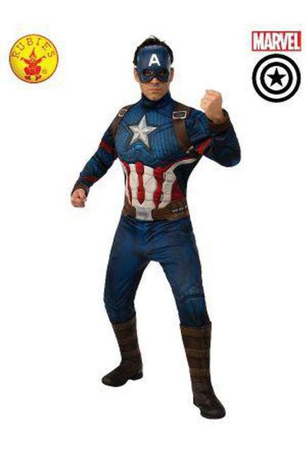 Captain America Deluxe Adult Costume - Costume Market