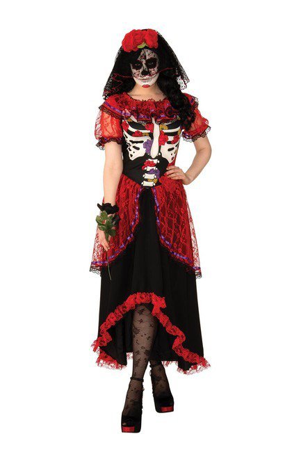 Day of the Dead Womens Costume - Costume Market