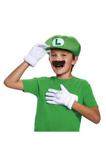 Luigi Child Accessory Kit - Costume Market