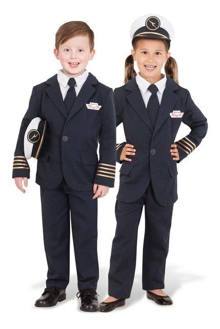 QUANTAS Captains Child Uniform Costume - Costume Market
