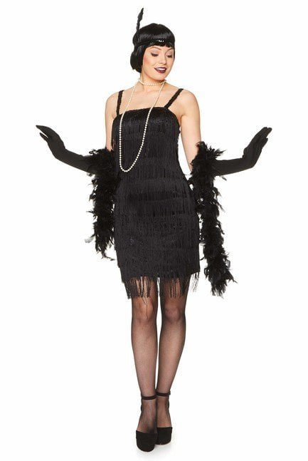 Black Flapper Dress - Costume Market