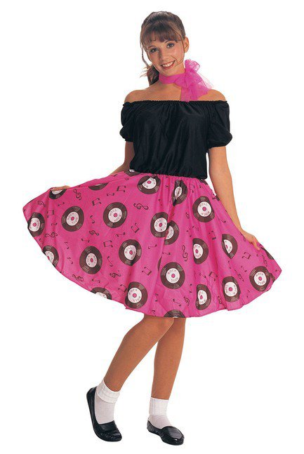 50's Poodle Dress Adult Costume - Costume Market