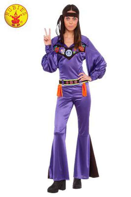 70's Babe Hippie Adult Costume - Costumes Online Australia