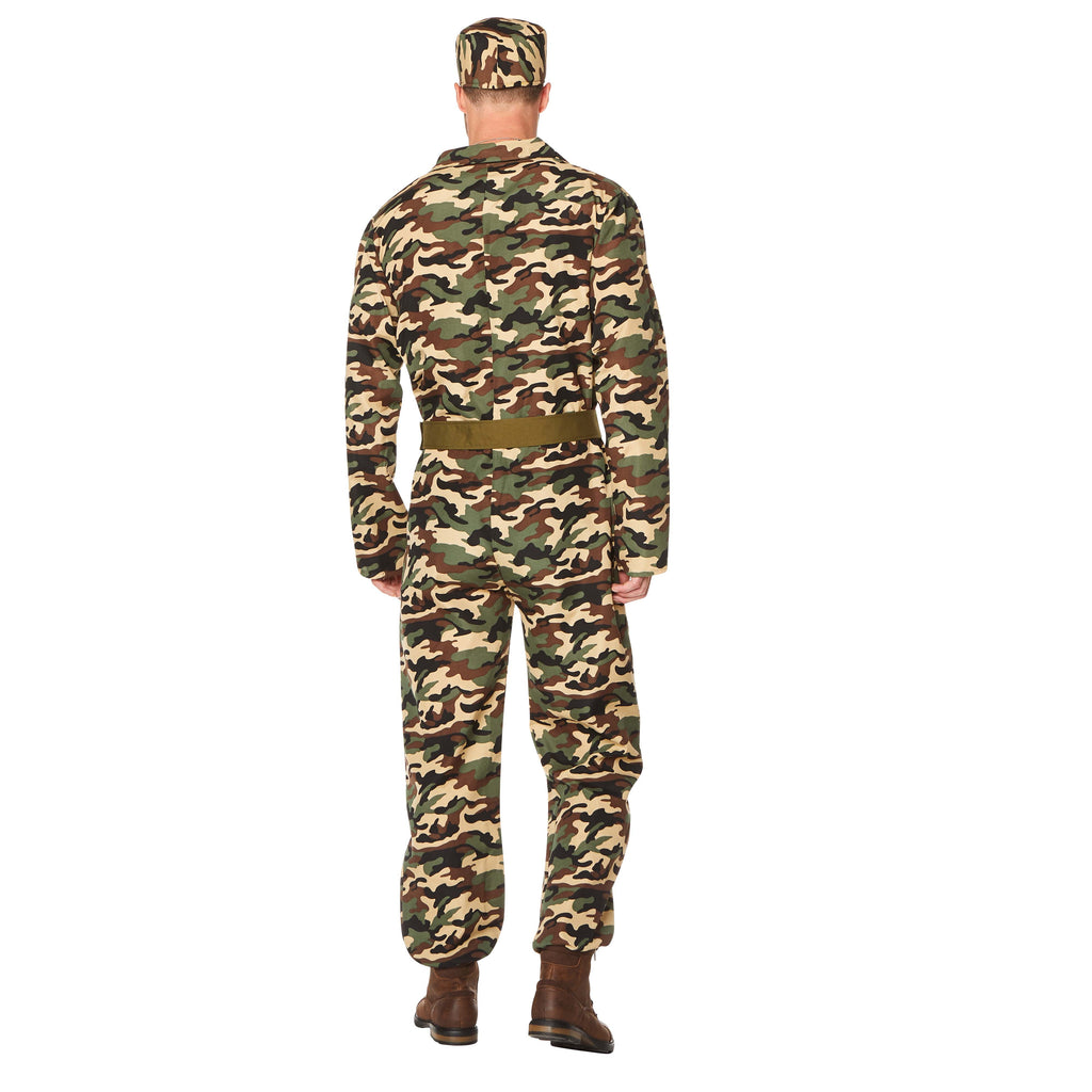 Camo Suit Costume - Costumes Online Australia