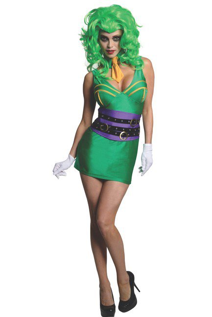 The Joker Super Villian Secret Wishes Costume - Costume Market