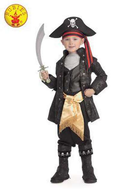 Captain Black Deluxe Child Costume