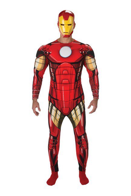 Iron Man Avengers Assemble Deluxe Adult Costume - Costume Market