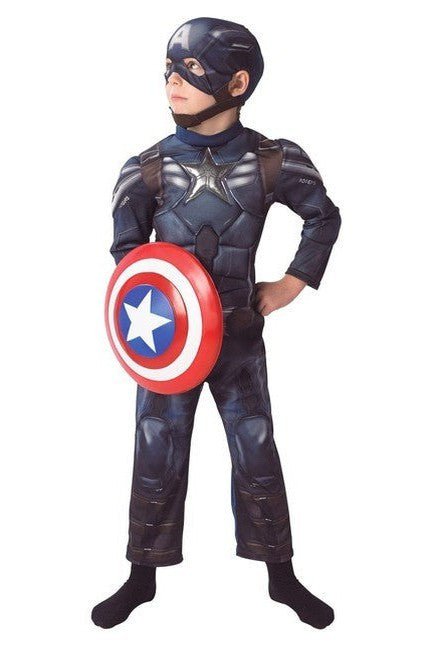 Captain America Winter Solider Deluxe Child Costume - Costume Market