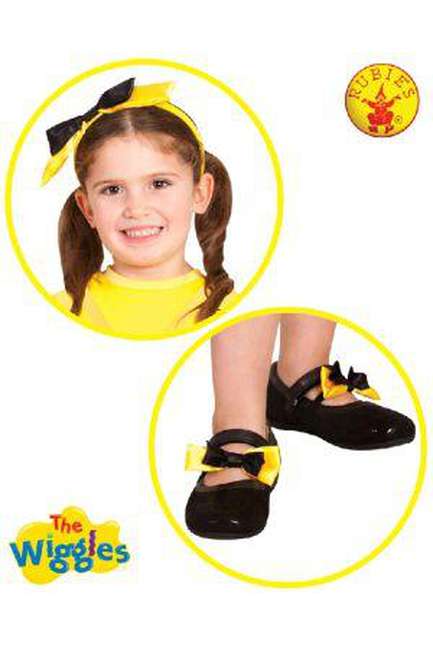 Emma Wiggles Headband and Shoe Bows, Child