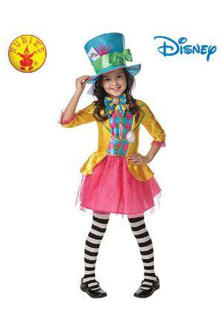 Mad Hatter Girls Deluxe Costume, Child
