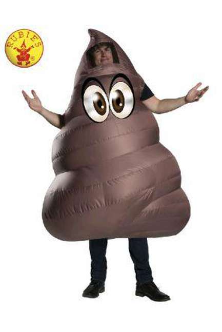 Poop Inflatable Costume, Adult