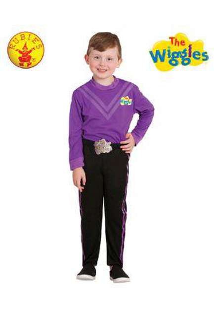 Lachy Wiggle Deluxe Costume (Purple), Child