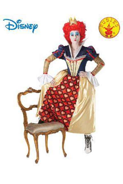 Queen of Hearts Deluxe Costume, Adult