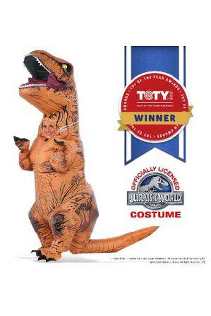 T-Rex Inflatable Costume with Sound, Adults