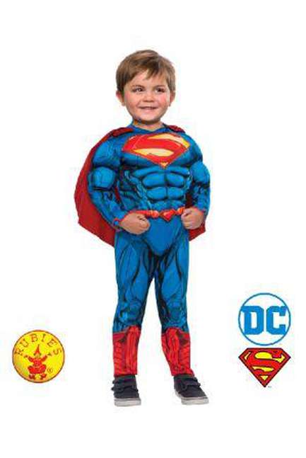 Superman Muscle Chest Costume, Child