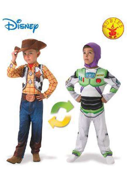 Woody to Buzz Lightyear Deluxe Reversible, Child