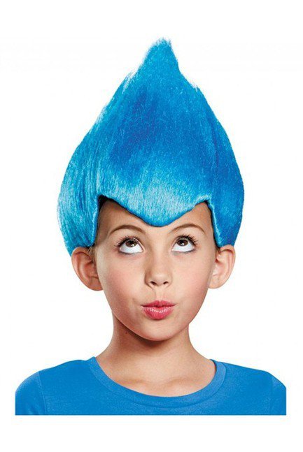 Blue Wacky Child Wig - Party Australia
