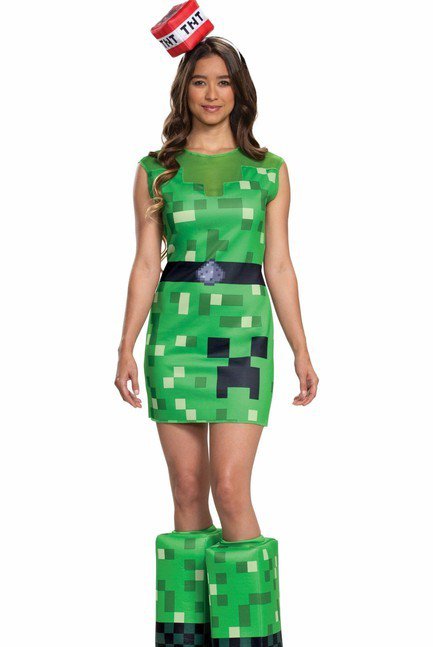 Creeper Female Adult Costume - Party Australia