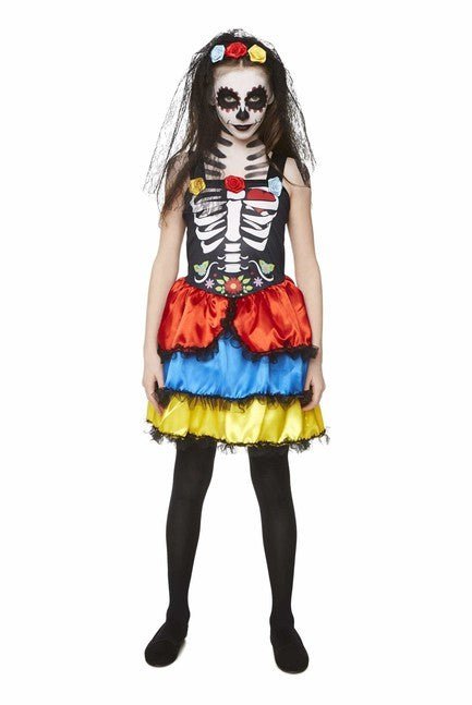 Day of Dead Girl Costume - Party Australia