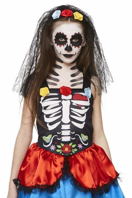 Day of Dead Girl Costume - Party Australia