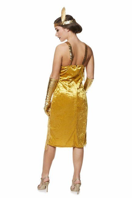 Gold Flapper Dress - Party Australia