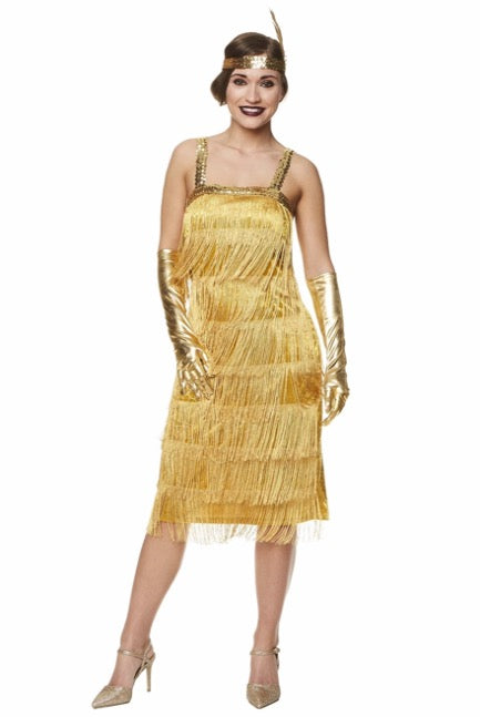 Gold Flapper Dress - Party Australia