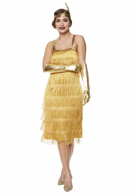 Gold Flapper Dress - Party Australia