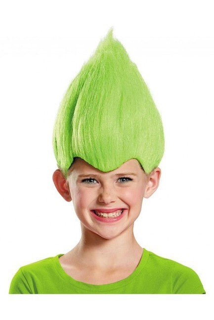 Green Wacky Child Wig - Party Australia