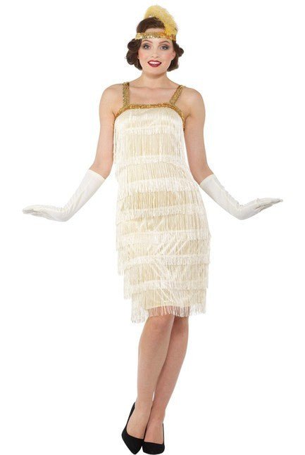 Ivory Flapper Dress - Party Australia