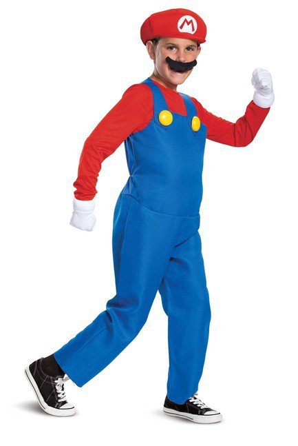 Mario Deluxe (2019) Boys Costume - Party Australia