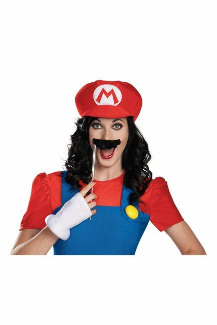 Mario Female Deluxe Adult Costume - Party Australia