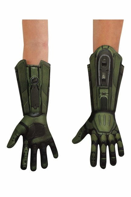 Master Chief Deluxe Child Gloves - Party Australia