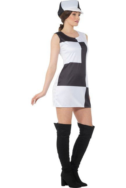 Monochrome Girl Costume