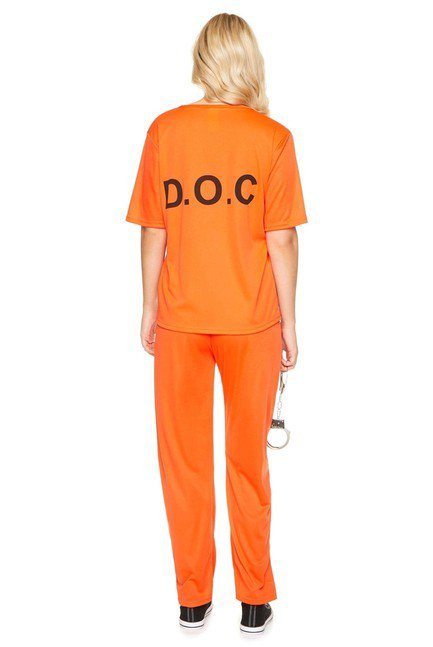 Orange Prisoner Costume - Party Australia