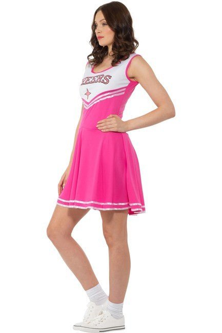 Pink Cheer Leader Costume - Party Australia